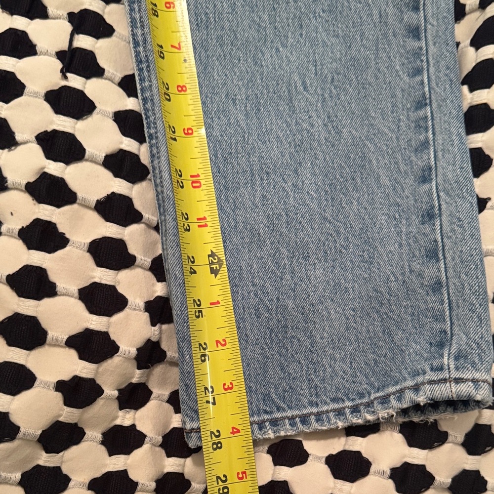 Denim Forum Joni High Rise Loose 29L inseam 28”| Aritzia | US 24 | 100%Cotton - Picture 16 of 16